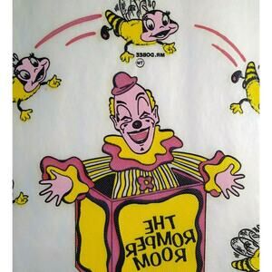 Romper Room Jack In The Box Clown Dobee Bumble Bee Iron-On Heat Transfer Decal